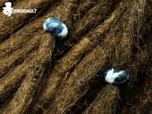 sodalith perlen , Dreadschmuck, dreadperlen, schmuck für dreadlocks, dreadlock schmuck, dreadperle,Handgefertigte Unikate , Fairy, Elfe, Mittelalterschmuck, Middleage, Fantasy, Bohemian, Cosplay, Gypsy, Hippie, Festival, gothic schmuck,